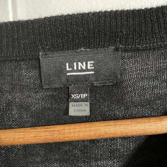 Line Black Soft Sweater - Picture 4 of 4